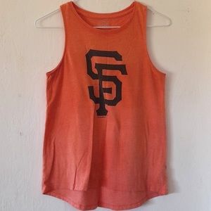 Genuine merchandise mlb 5th&Ocean SF Giants Orange Tank Top women’s size Small